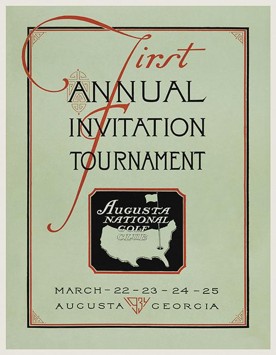 1934 Invitational Poster