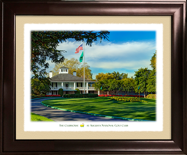 The Clubhouse – Deckle Edged Framed Print