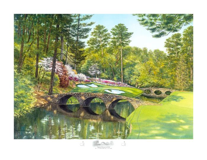 Artist Proof Limited Edition Lithograph - Hole # 12 