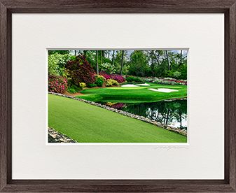 Click to view Golden Bell III – The Crossing Signed Framed Print 